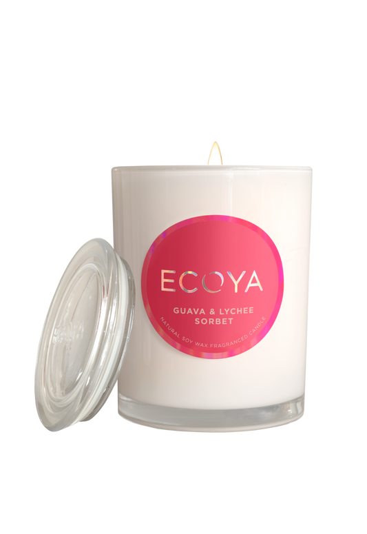 Guava & Lychee Sorbet Metro Candle