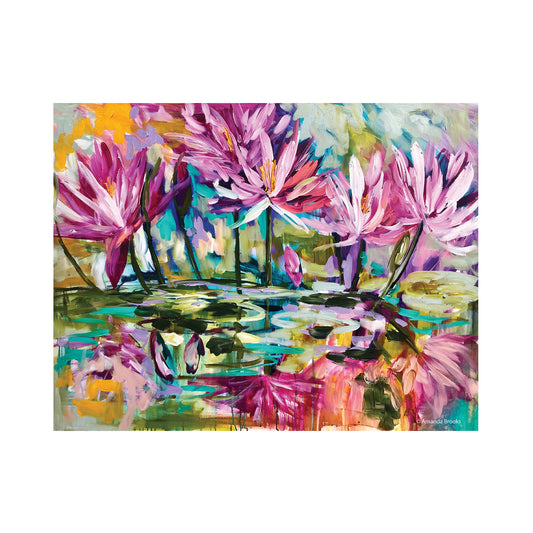 Water Lily Sunset Placemats