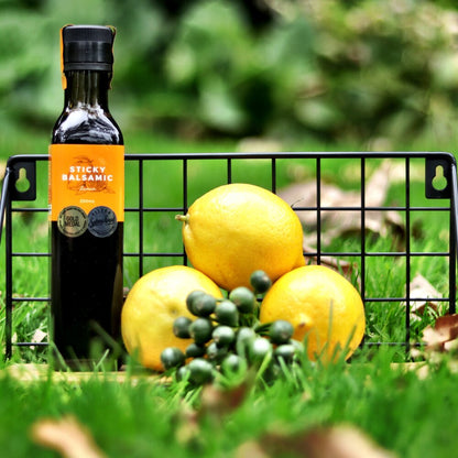 Sticky Balsamic Lemon Vinegar