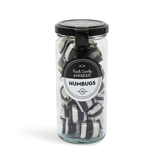 Rock Candy Jars - Aniseed Humbugs