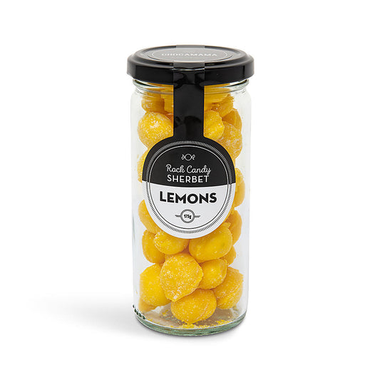 Rock Candy Jars - Sherbet Lemon