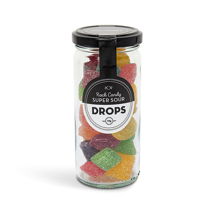 Rock Candy Jars - Super Sour Acid Drops