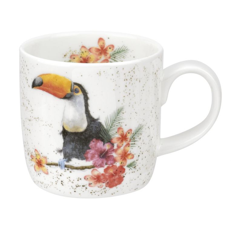 Royal Worcester Wrendale Toucan of my Affection Mug