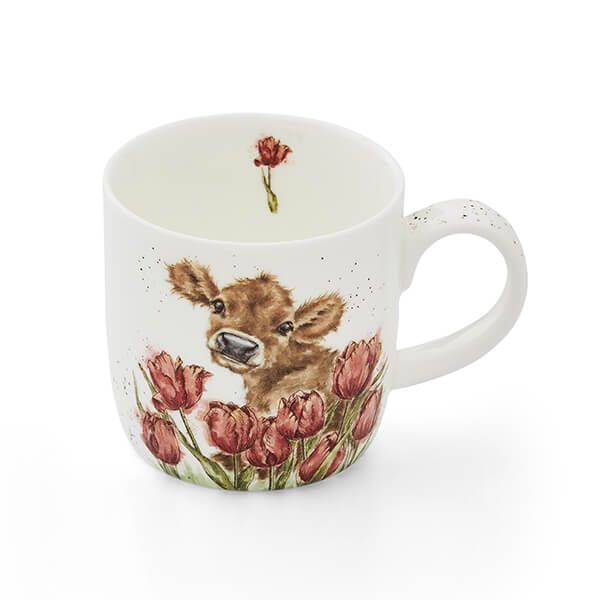 Royal Worcester Wrendale Bessie Calf Mug