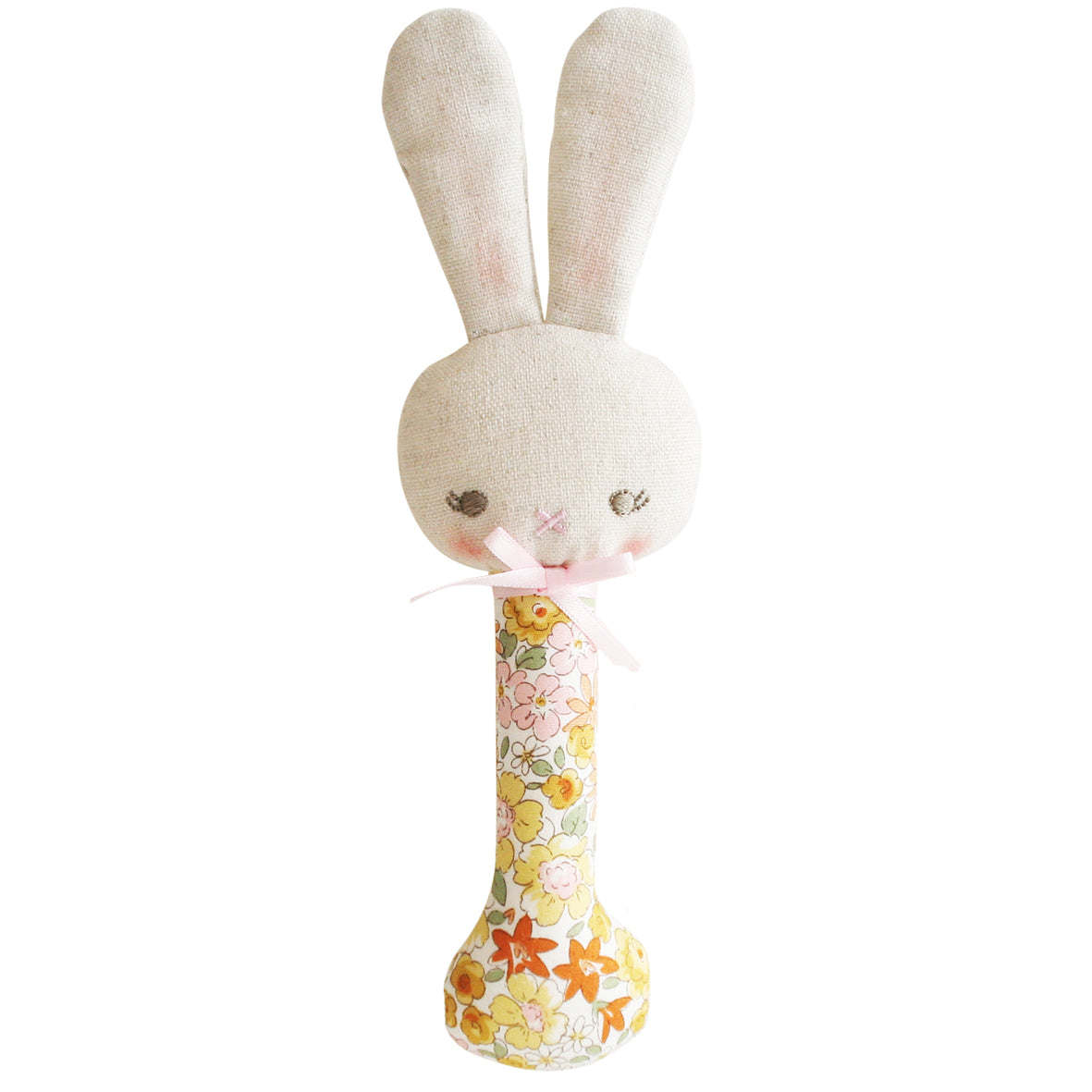 Rattle - Bunny Stick Sweet Marigold