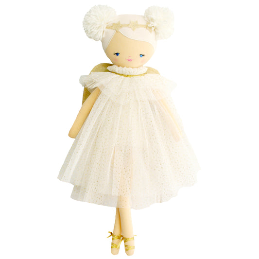 Ava Angel Doll Ivory Gold