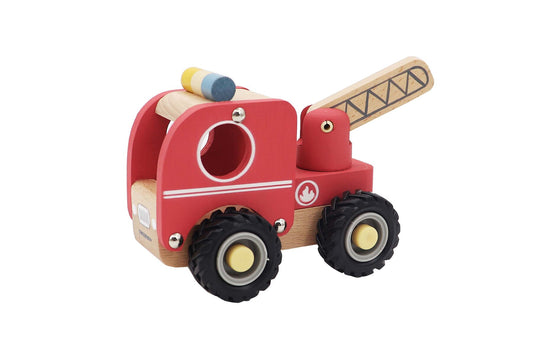 Calm & Breezy Fire Engine with Rubber Wheels