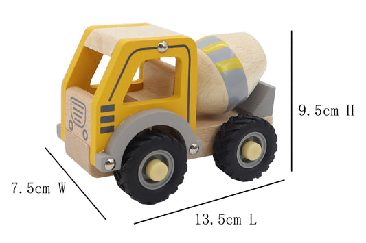 Calm & Breezy Cement Truck with Rubber Wheels