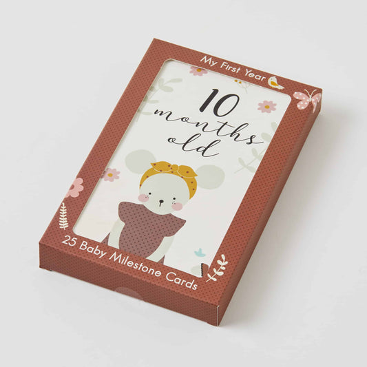 Baby Milestone Cards - In The Meadow