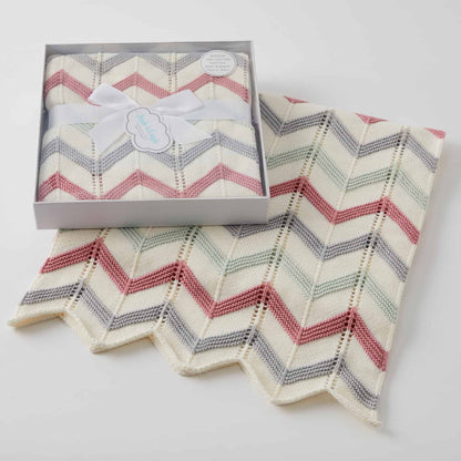 Baby Blanket Zig Zag - Blush