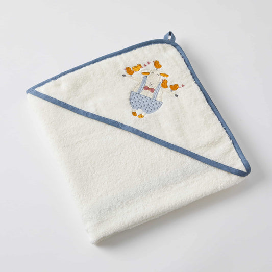Baby Towel Hooded - Stanley Sheep