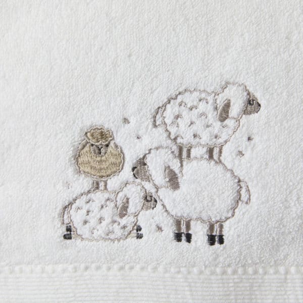 Baby Towel & Washer Set - Sheep