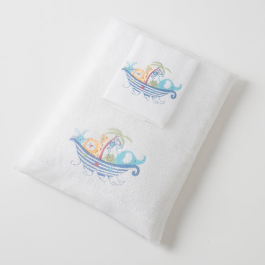 Baby Towel & Washer Set - Fun Ark