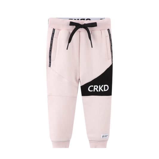 August Detailed Trackpants - Pink