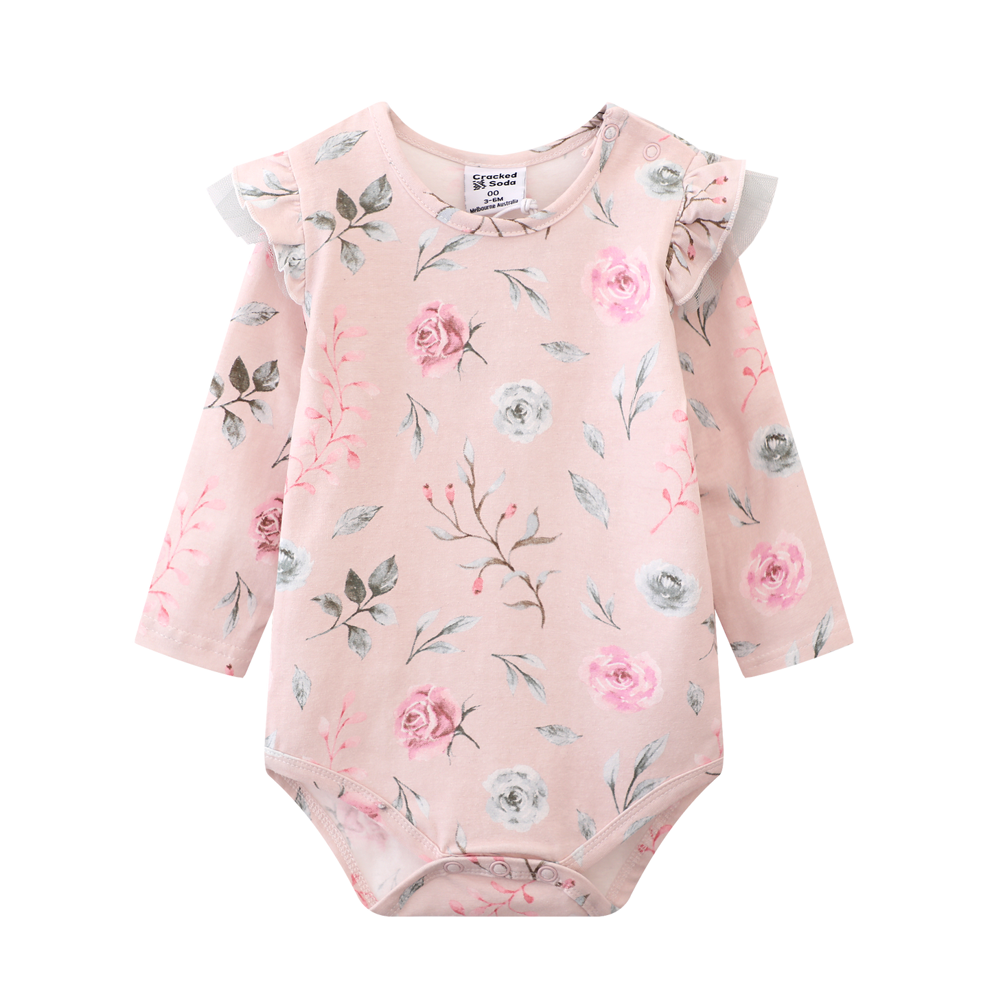 Willow Frill Bodysuit - Pink
