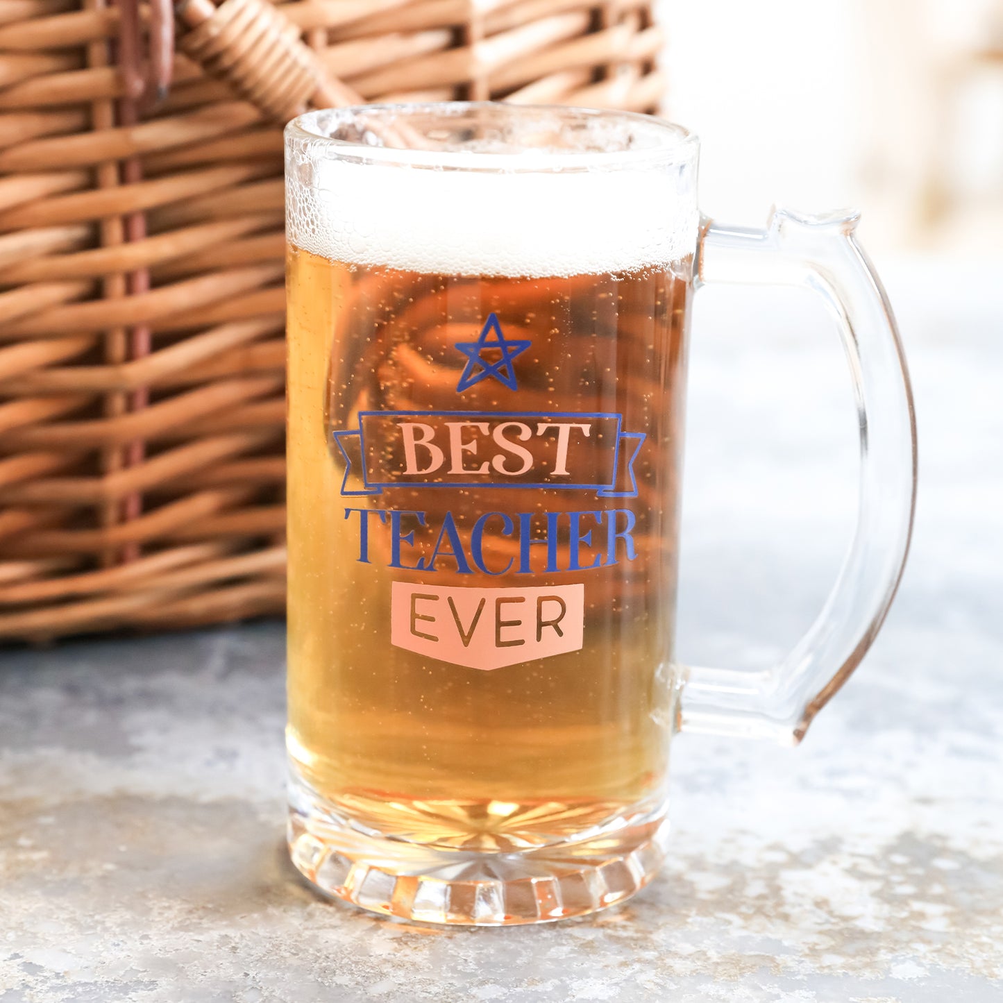 Tankard Beer Glass - Best Teacher