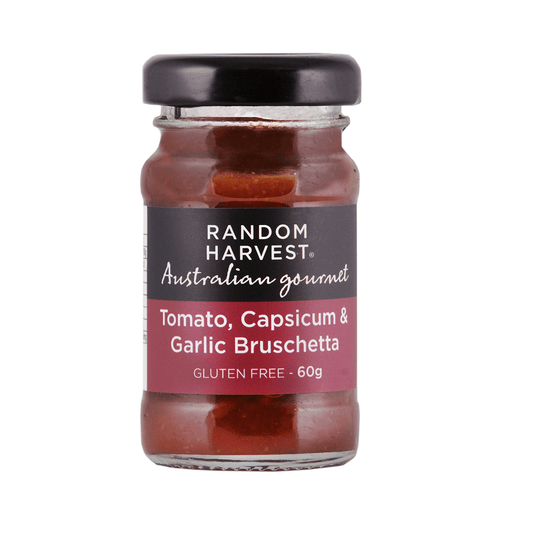 Tomato, Capsicum, Garlic Bruschetta