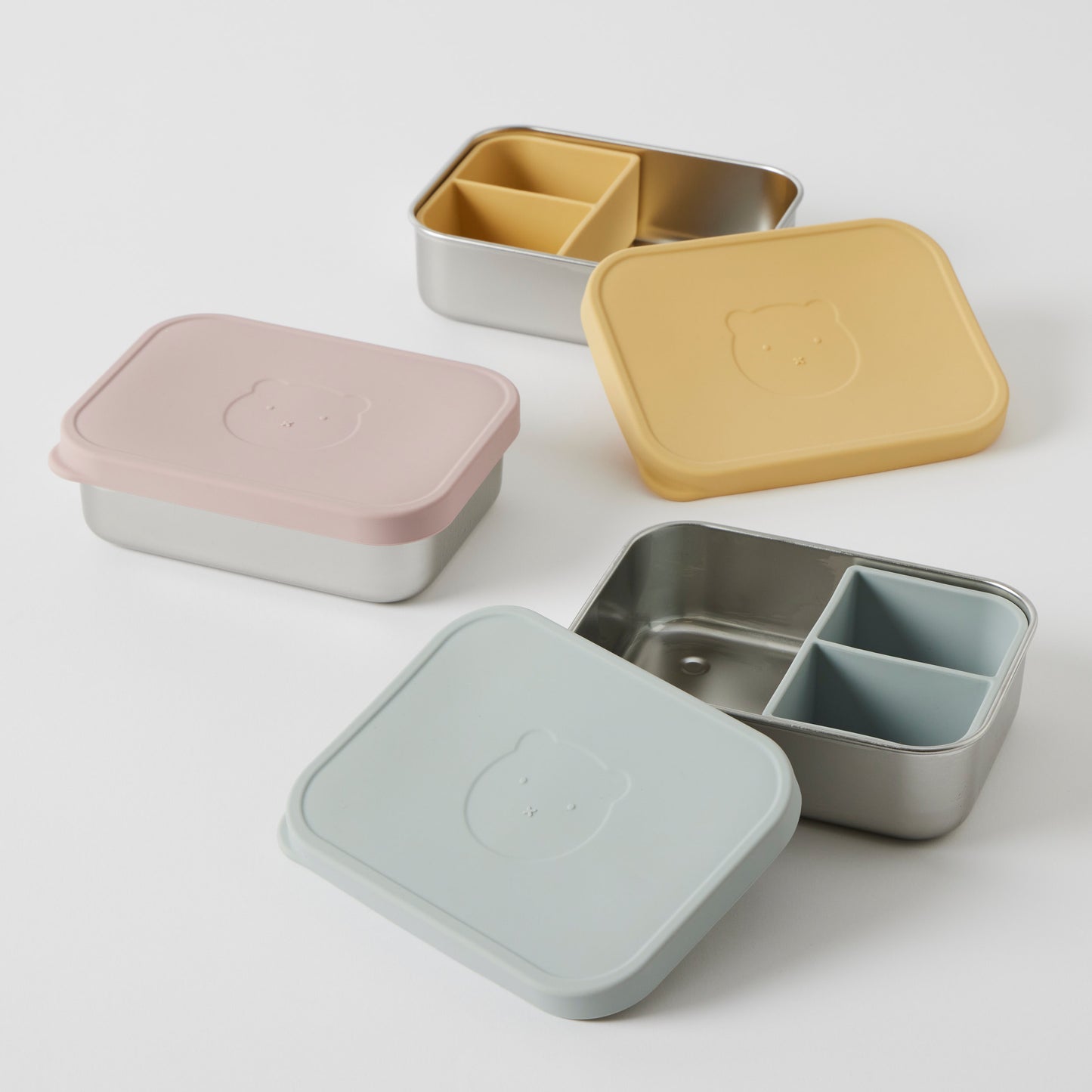 Rune Bento Box with Silicone Lid - Musk