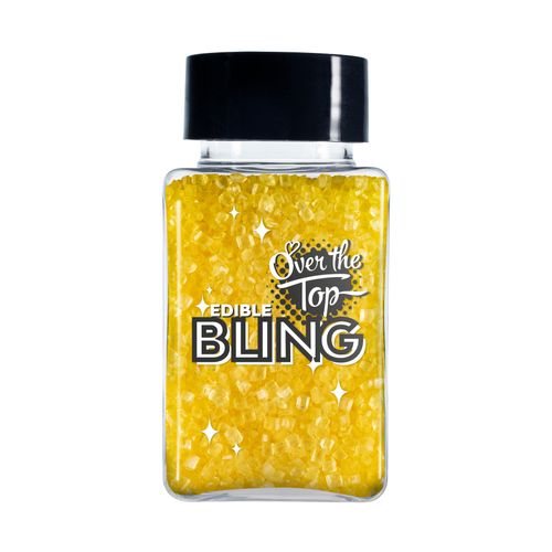 Over The Top Sanding Sugar - Yellow 80g