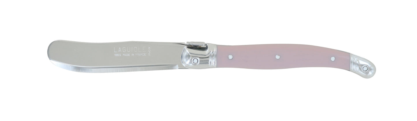 Debutant Butter Knife | Pink Laguiole by Andre Verdier