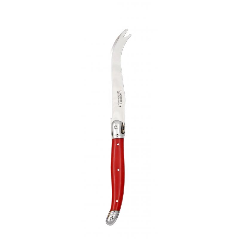 Debutant Cheese Knife | Red Laguiole by Andre Verdier