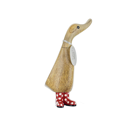 DCUK Natural Welly Duckling Spotty