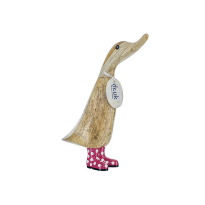 DCUK Natural Welly Duckling Spotty