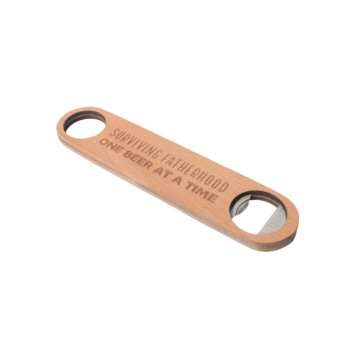 Surviving Fatherhood Bottle Opener