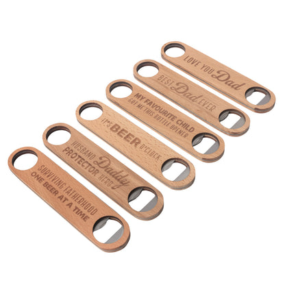 Surviving Fatherhood Bottle Opener