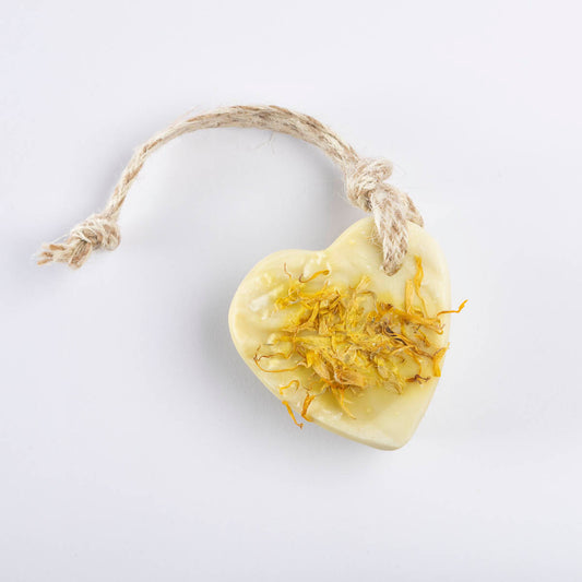 Heart Soap - Lemon Myrtle & Lemongrass