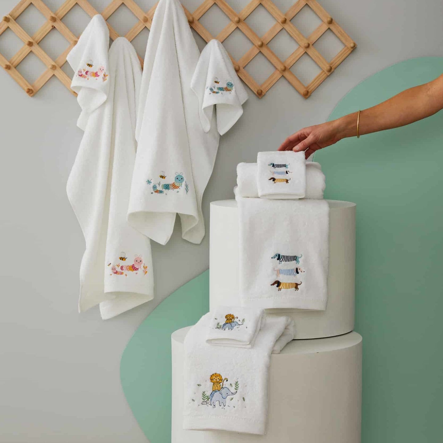 Baby Towel & Washer Set - In The Jungle